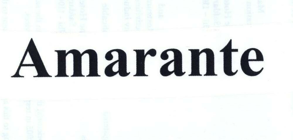 Amarante Device mark 1504318 Trademark