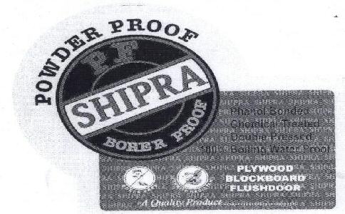 Shipra With Label Device mark 1482272 Trademark