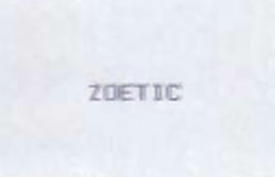 Zoetic Device mark 1057357 Trademark