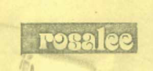 Rosalee Device mark 706865 Trademark