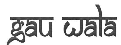 Gau Wala (device) Device mark 2347380 Trademark