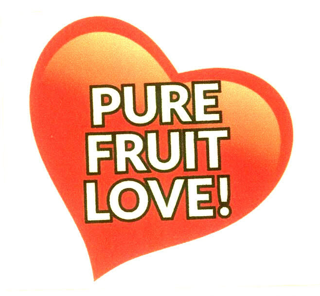 Pure Fruit Love! (with Device Of Heart) Device mark 2901477 Trademark