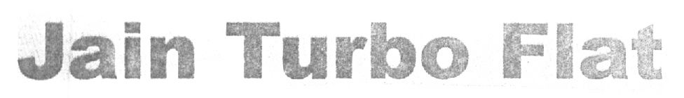 J A I N T U R B O F L A T ( Label) Device mark 1394435 Trademark