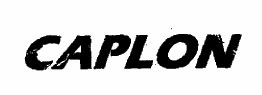 Caplon Device mark 1401758 Trademark