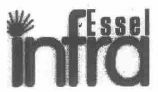Essel Infra (special Form Of Writing) Device mark 1566102 Trademark