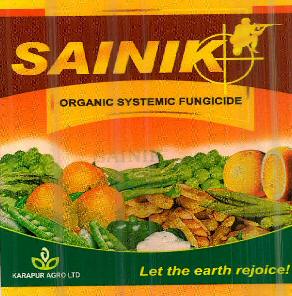 Sainik Organic Systemic Fungicide (device Of Human Being) Device mark 2403893 Trademark