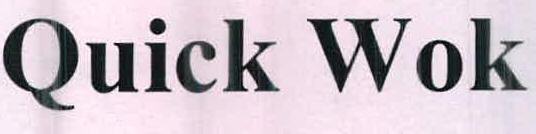 Quick Wok Device mark 2409677 Trademark