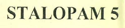 Stalopam 5 Device mark 2734395 Trademark