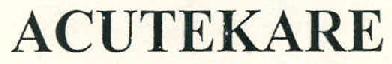 Acutekare Device mark 2612365 Trademark