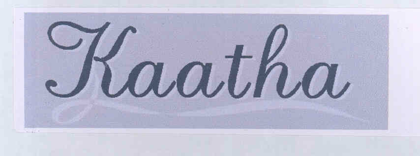 Kaatha (label) Device mark 1702326 Trademark