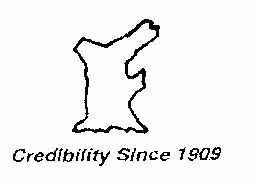 Credibility Since 1909 (logo) Device mark 1504012 Trademark