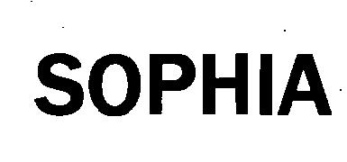 Sophia (logo) Device mark 2258374 Trademark