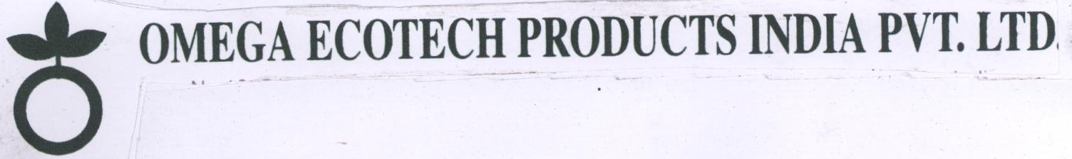 Omega Ecotech Products India Pvt.ltd Device mark 2261991 Trademark