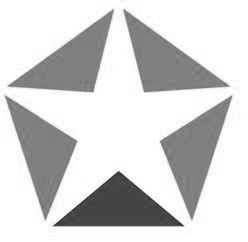 Star-pentagon Logo Device mark 2336717 Trademark