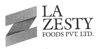 Lazesty Foods Pvt Ltd With Logo Device mark 2795168 Trademark