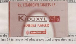 Kidoxyl Rhombus Device mark 1068087 Trademark