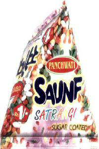 Panchwati Saunf Satrangi With Device Device mark 1426598 Trademark