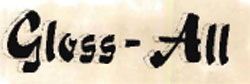Gloss-all Device mark 899627 Trademark