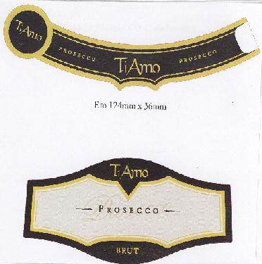 Ti Amo With Label Device mark 1705909 Trademark
