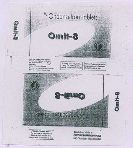 Omit-8 (lebal) Device mark 1633882 Trademark
