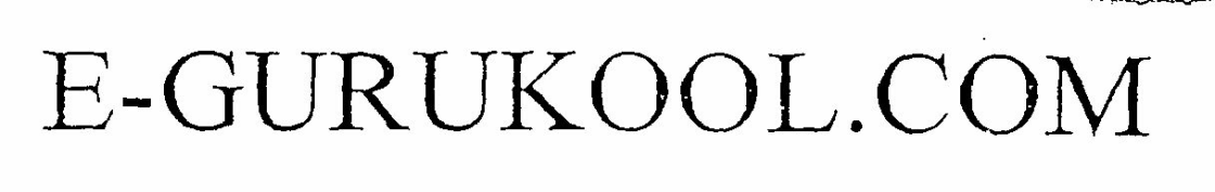 E-gurukool.com Device mark 1237326 Trademark