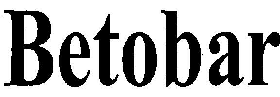 Betobar (logo) Device mark 2265260 Trademark