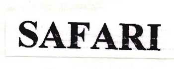 Safari Device mark 1265715 Trademark