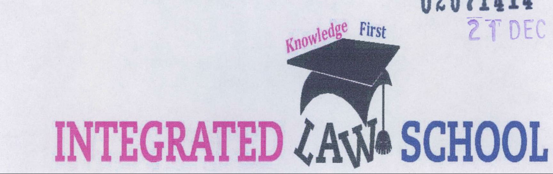 Knowledge First Integrated Law School Device mark 2071414 Trademark