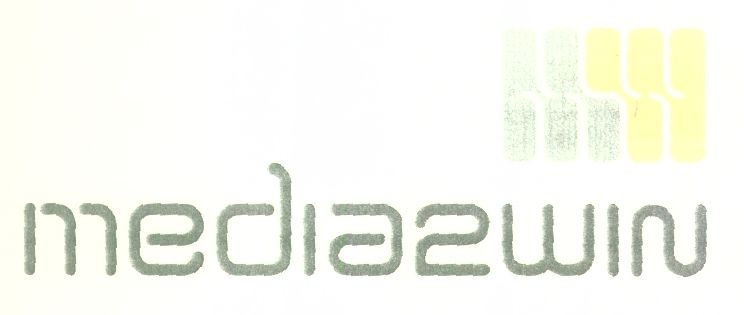 M E D I A Z W I N ( Device ) ( Label) Device mark 1436665 Trademark