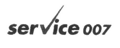 Service 007 (logo) Device mark 1489396 Trademark