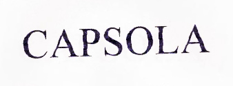 Capsola Device mark 1124386 Trademark