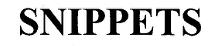 Snippets Device mark 1834819 Trademark