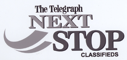The Telegraph Next Stop Classifieds (device) Device mark 2152519 Trademark