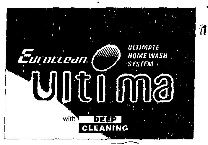 Euroclean Ultima (label) Device mark 1469738 Trademark