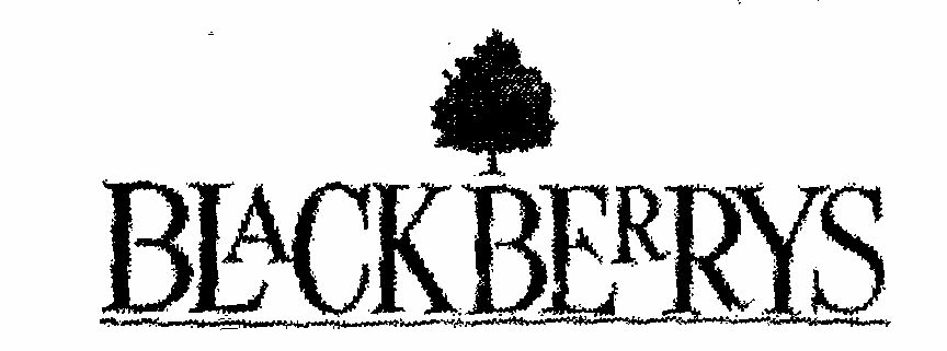 Black Berrys (lable) Device mark 562006 Trademark