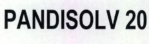 Pandisolv 20 Device mark 2292553 Trademark