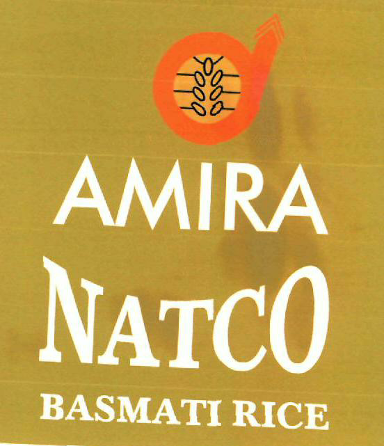 Amira Natco Basmati Rice (label) Device mark 2416268 Trademark
