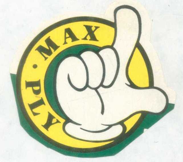 Max Ply (logo) (label) Device mark 727899 Trademark