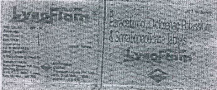Lysoflam Device mark 1140571 Trademark