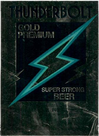 Thunder Bolt Gold Premium Device mark 1062233 Trademark