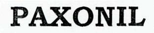 Paxonil Device mark 2405958 Trademark