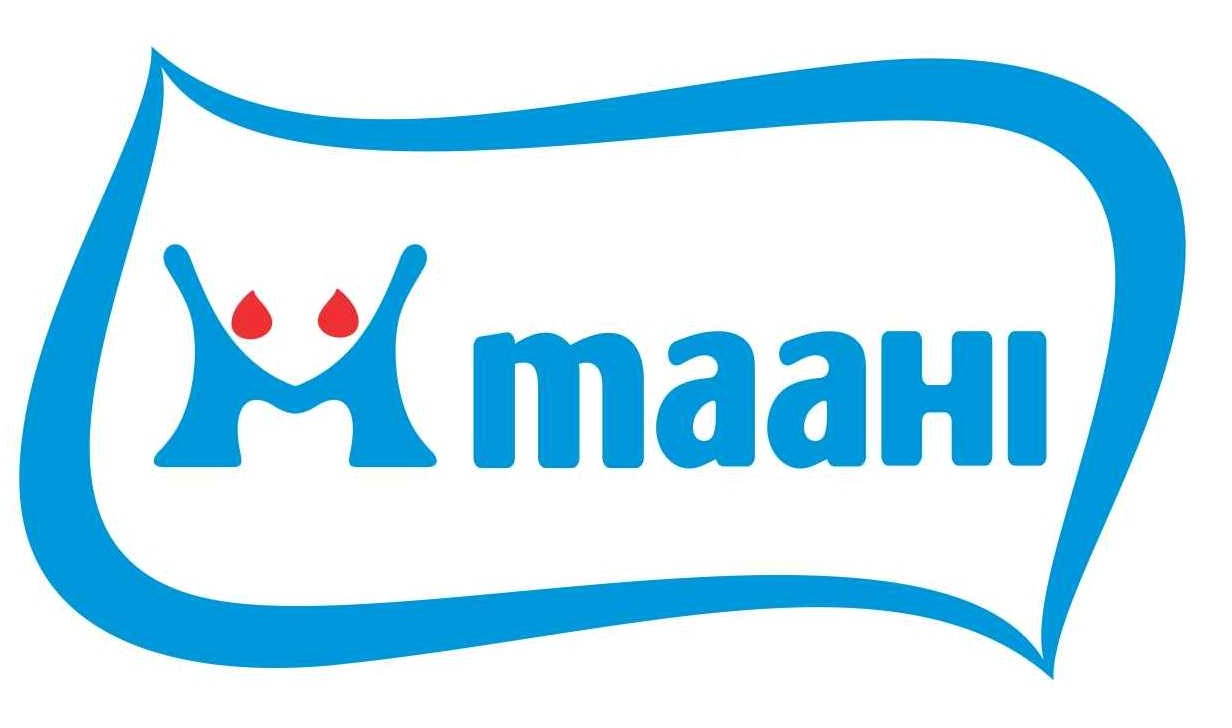 Maahi Label With "m" Logo And Devices Of Two Drops Device mark 2440226 Trademark