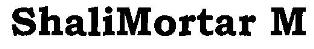 Shalimortar M Device mark 2294869 Trademark
