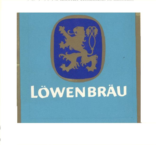 Lowenbrau Device mark 643274 Trademark