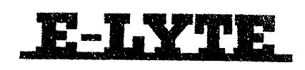 E-lyte Device mark 503687 Trademark