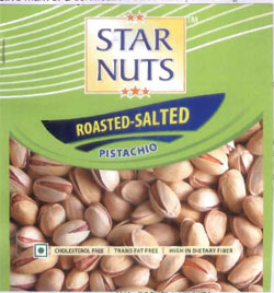 Star Nuts Device mark 1723184 Trademark
