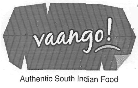 Vaango Authentic South Indian Food (logo) Device mark 2261622 Trademark