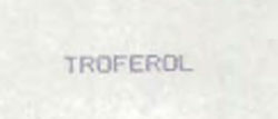 Troferol Device mark 848253 Trademark