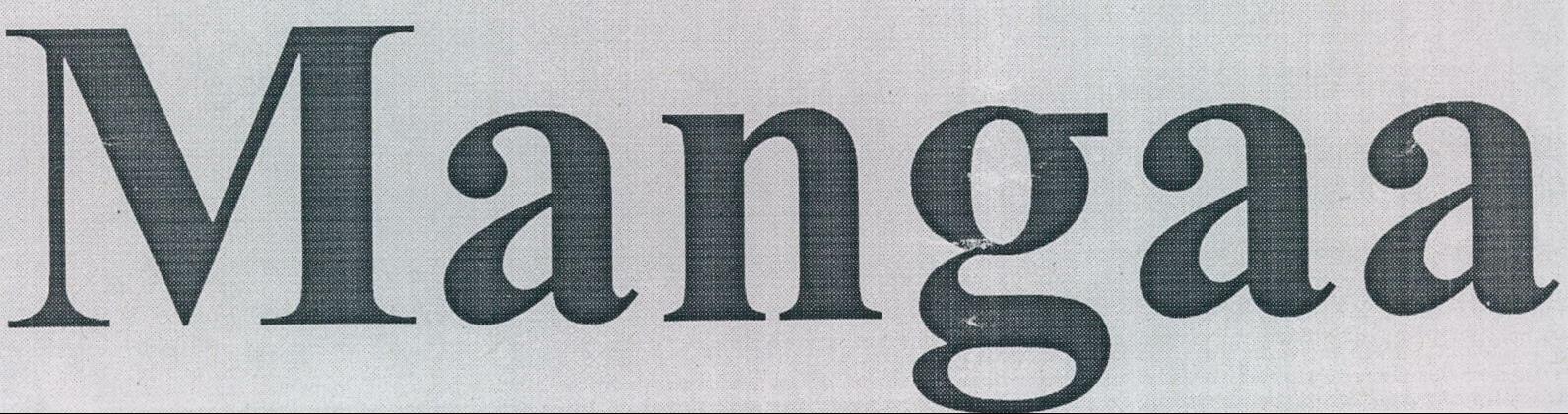 Mangaa Device mark 2135395 Trademark
