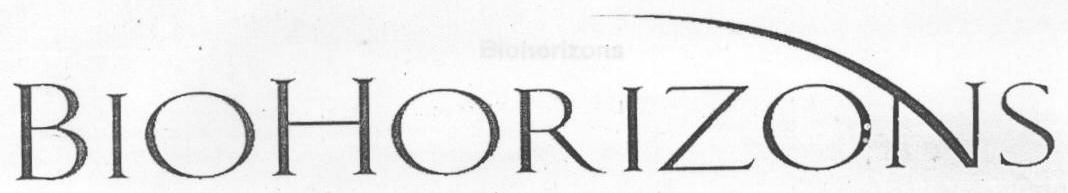 Biohorizons (label) Device mark 1634208 Trademark